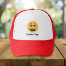 Recherche de visages souriants casquettes Émoticône