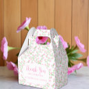Search for elegant floral favour boxes Pink