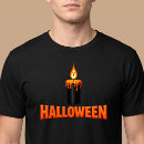Search for candle flame tshirts Spooky