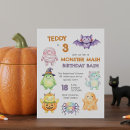 Search for monster halloween invitations Kids costume party