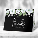 Search for black silver thank you cards Calligraphy