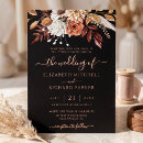 Recherche de rose et noir mariage invitations Invités