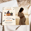 Search for halloween baby shower invitations Little pumpkin