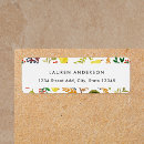 Search for fall harvest return address labels Watercolor