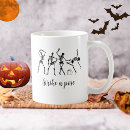 Search for halloween skeleton mugs Spooky