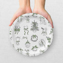 Search for christmas party plates Whimsical