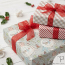 Recherche de mains ensemble papier cadeau Pour elle