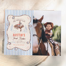 Recherche de far west invitations Boy