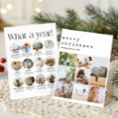 Search for 12 photo christmas cards Year in review