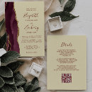 Search for red and yellow wedding invitations Watercolor