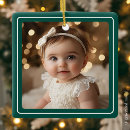 Search for emerald green ornaments Keepsake