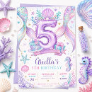 Recherche de 5 ans invitations Violet