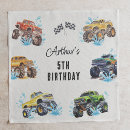 Search for monster trucks napkins For kids