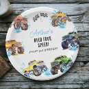 Search for truck paper plates Monster truck birthday