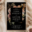 Search for dark romantic wedding invitations Qr code