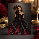 Recherche de masque rouge invitations Pour elle