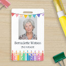 Search for teacher name tags badges Elementary school