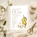 Search for perfect pear invitations Pears