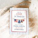 Search for bbq 1st birthday invitations Red white and blue
