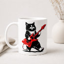 Search for red guitar mugs Heavy metal