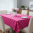 Search for pink gingham tablecloths Elegant