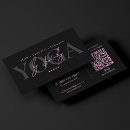 Recherche de conscience cartes visite Instructeur de yoga