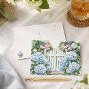 Search for hydrangea garden postcards Watercolor