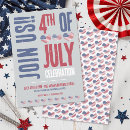 Search for of july party invitations Stars and stripes