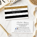 Recherche de noir de rayure cartes visite Client(e)