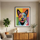 Search for australian cattle dog art Animal