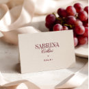 Search for ivory place cards Minimalist