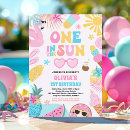 Search for tropical beach birthday invitations Pool party