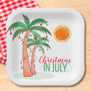 Search for beach christmas plates Palm trees