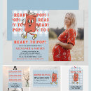 Search for shes ready to pop invitations Gingham