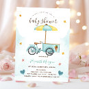 Search for bicycle baby shower invitations Pink