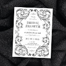 Search for medieval bridal shower invitations Gothic