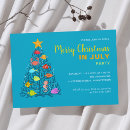 Search for nautical christmas invitations Beach christmas party