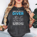 Search for diver tshirts Sea
