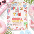 Search for ten birthday invitations Beach birthday party