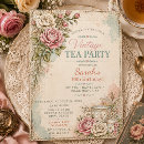Search for tea sweet 16 invitations For her