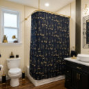 Search for music shower curtains Black