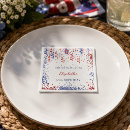 Search for red white and blue napkins Patriotic