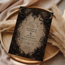 Search for gothic halloween wedding invitations Dark romance