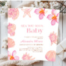 Recherche de plage de coquillages invitations Mother to be