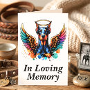 Search for dog memorial cards In loving memory