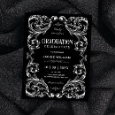 Search for gothic graduation invitations Vintage