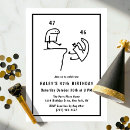 Search for 47th birthday invitations Modern