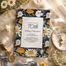 Recherche de jaune et bleu marine invitations Floral