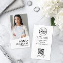 Search for white guy business cards Black and white