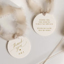 Recherche de mariage étiquettes cadeau Minimaliste